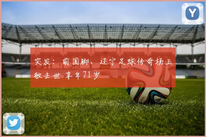 突发:前国脚、辽宁足球传奇杨玉敏去世 享年71岁